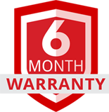 6 month warranty by Servi-Tech