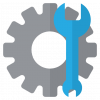 Cog and wrench